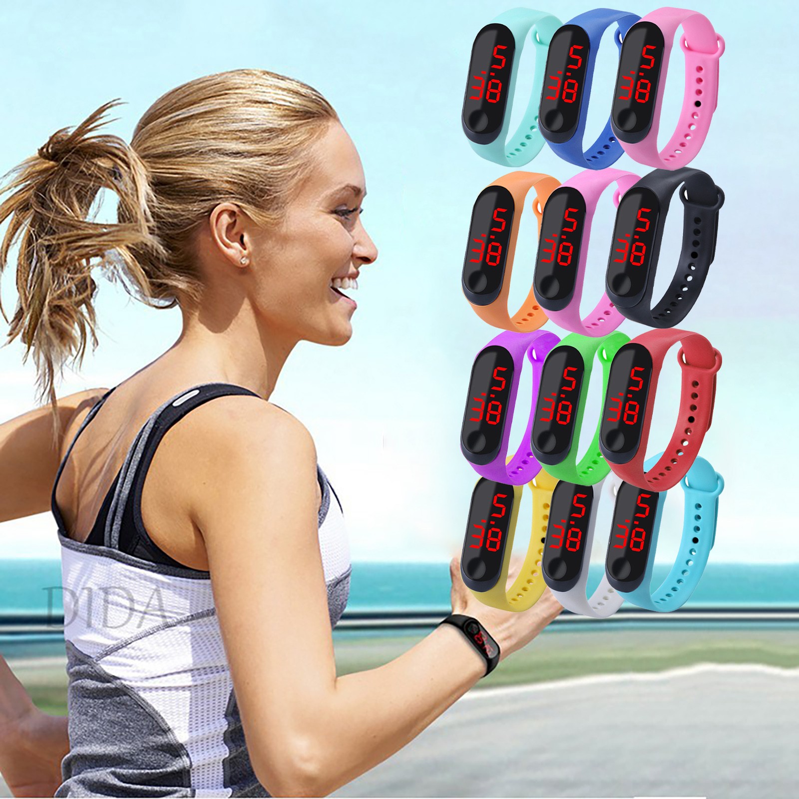 Outdoor Sport Watch - Спортивный уличный браслет Электронные часы Спортивные