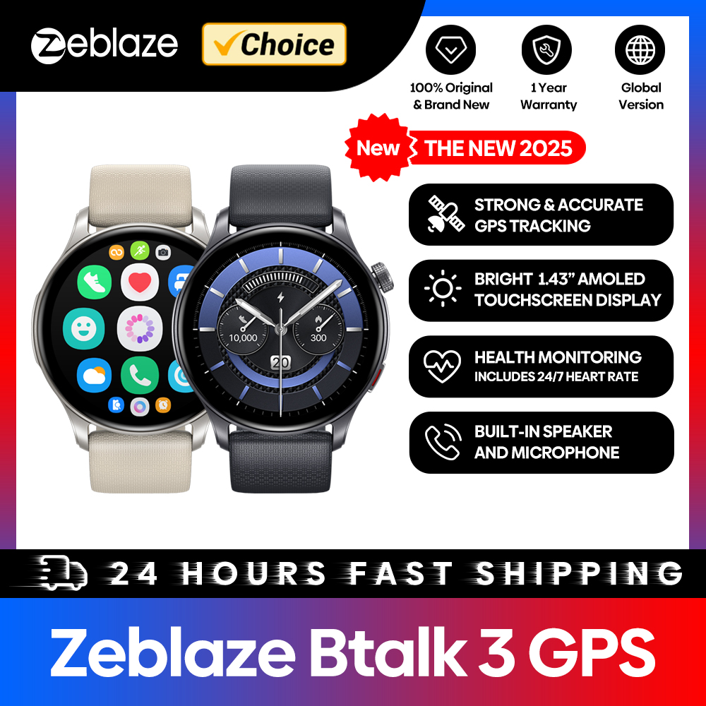 Outdoor Sport Smart Watch - Новые умные часы Zeblaze Btalk 3,