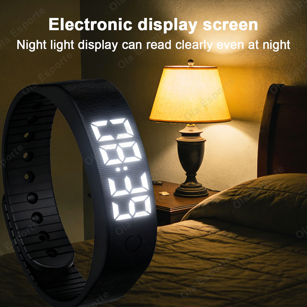 Умный браслет с LED-дисплеем,  – обзор и цена Outdoor Sport Smart Watch