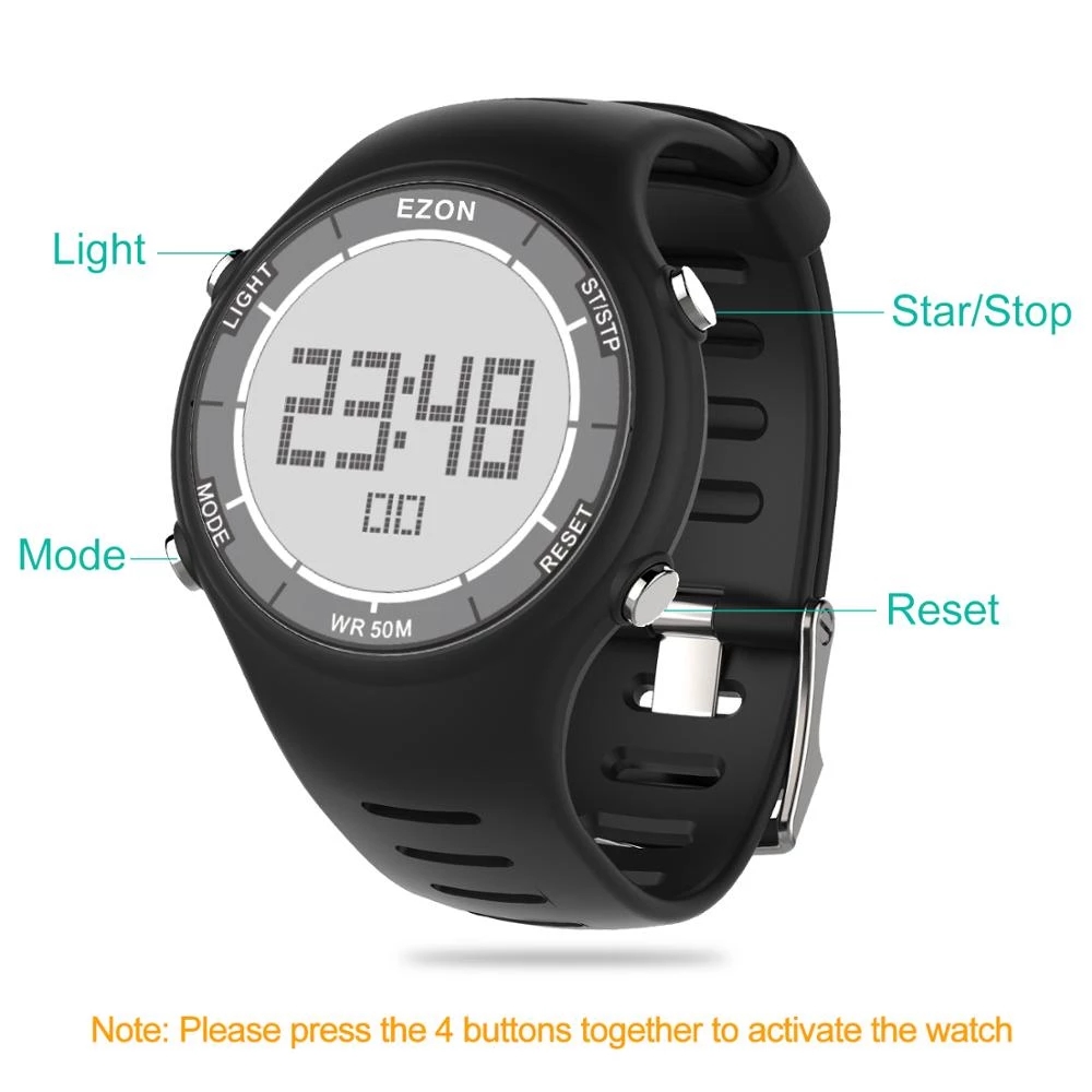 EZON новые модные женские цифр – обзор и цена Outdoor Sport Watch