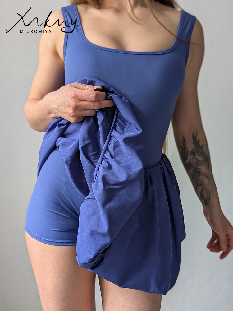 Фиолетовое спортивное платье с – обзор и цена Outdoor Sport Dress