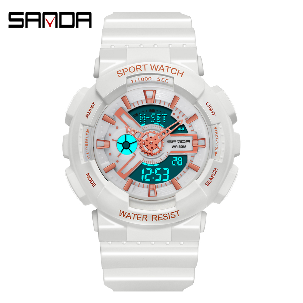 Часы наручные Sanda женские ци – обзор и цена Outdoor Sport Watch
