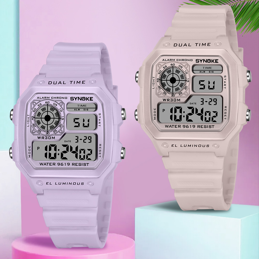 SYNOKE цифровые часы женские с – обзор и цена Outdoor Sport Watch