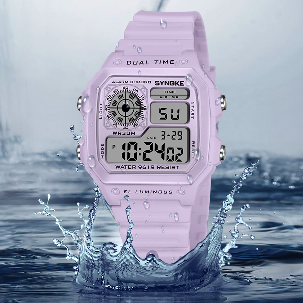 SYNOKE цифровые часы женские с – обзор и цена Outdoor Sport Watch