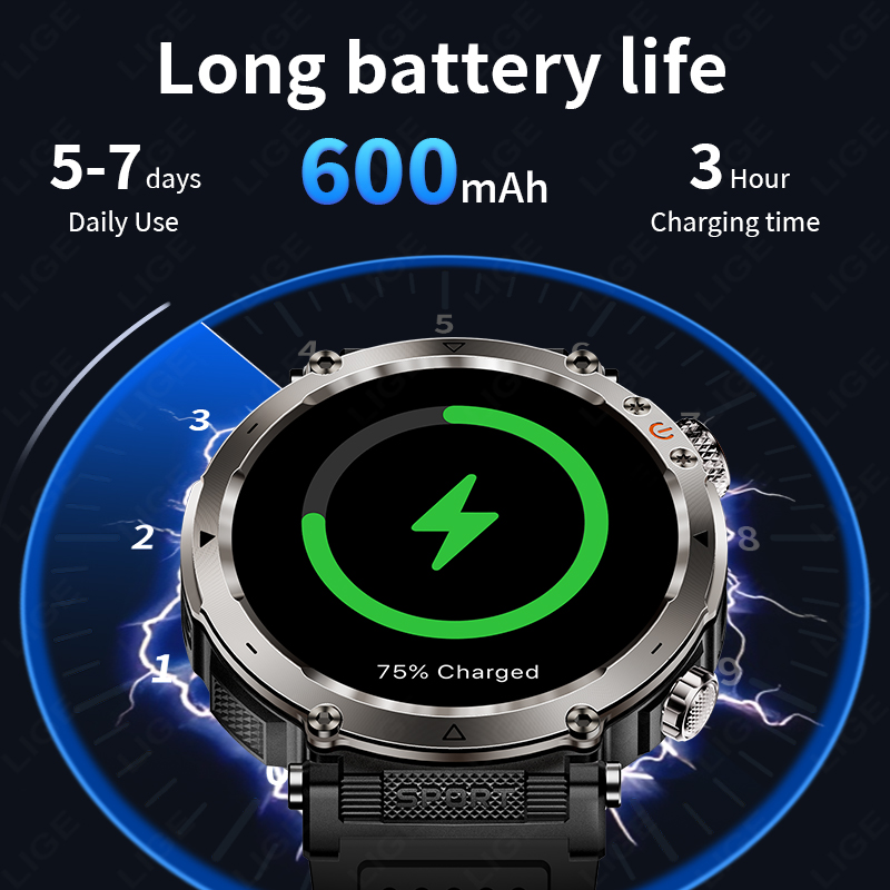 Новые военные умные часы для м – обзор и цена Outdoor Sport Watch